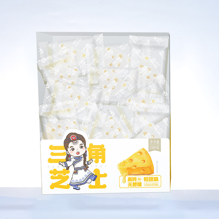 168g-PET盒裝-三角芝士（淡甜）